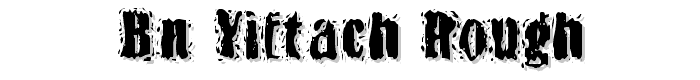 BN-Yiftach Rough font